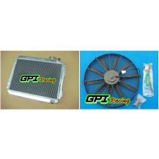 Aluminum Radiator + fan TOYOTA Corolla AE71 AE72 79-83 FA/32/AT 80 81 82 1983