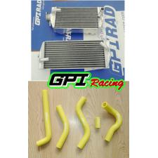 aluminum radiator+ silicone hose kit Suzuki RMZ450/RM-Z450 2006 06