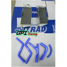 aluminum radiator +silicone hose kit Honda CR 250 R/CR250R 2-stroke 1985-1987