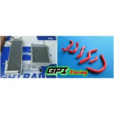 GPI aluminum radiator and silicone hose for HONDA RVF400 NC35 or NC30 VFR400