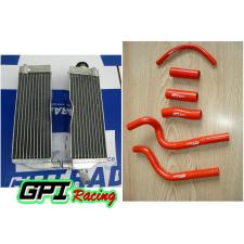 L&R Aluminum Radiator & hose HONDA CR500R CR500 1991-2001 92 93 94 95 96 97 98