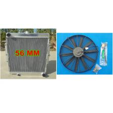 Aluminum Radiator for Toyota Land Cruiser Landcruiser 75 Serie HZJ75 90-01 + FAN